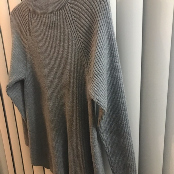 Style & CoMock Neck Lace-Up Ribbed Knit Sweater - Picture 5 of 6